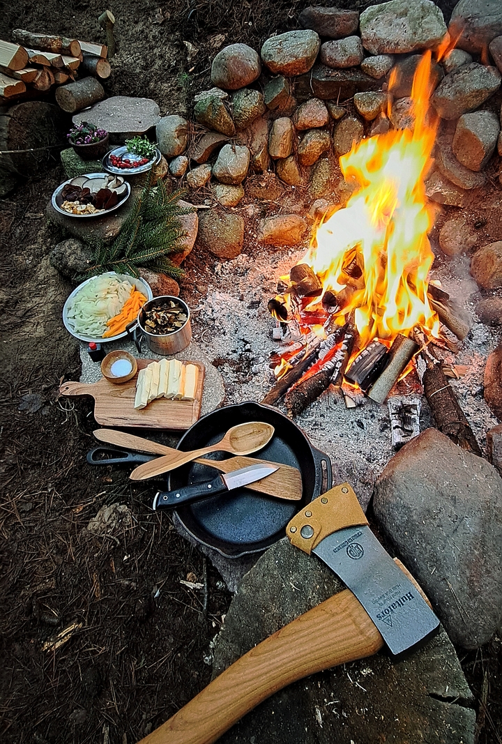 leśne gotowanie skazani na outdoor