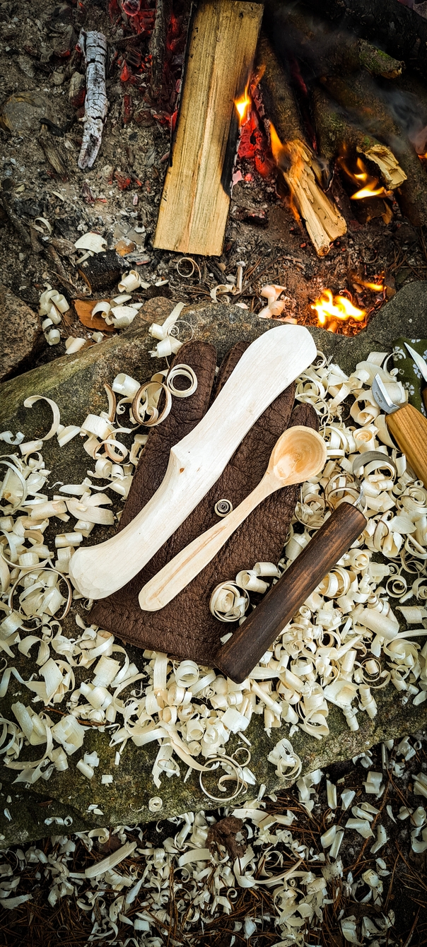 bushcraft, rzeźbienie w drewnie - warsztaty w wielkopolsce, ferie zimowe